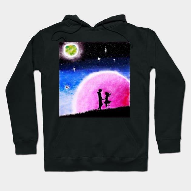 WRITTEN IN THE STARS Hoodie by kazartsy